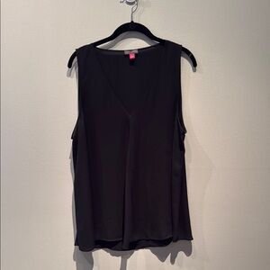 Black Sleeveless Women's Top